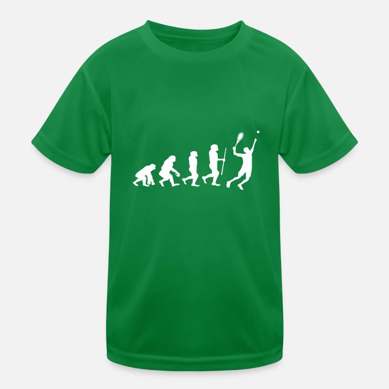 Evolution of Tennis Kids Functional T-Shirt