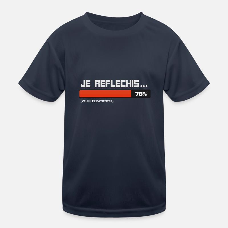 Ich dachte, warten, bitte warten Kinder Funktions-T-Shirt