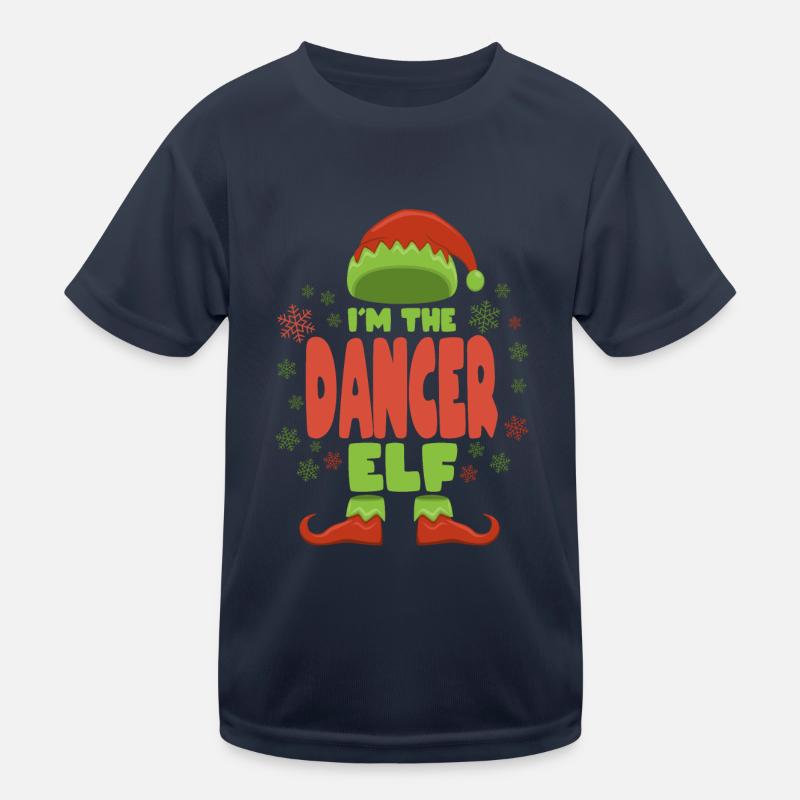 Danseur Elfe de Noël T-shirt sport Enfant