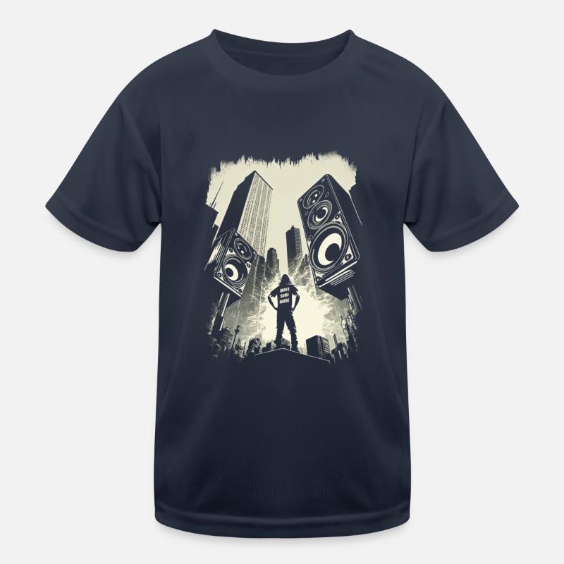 Faites du bruit! T-shirt sport Enfant