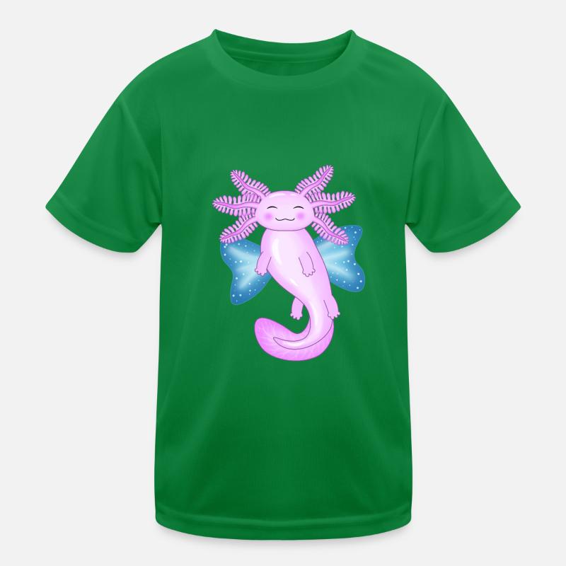 Engel Axolotl Kinder Funktions-T-Shirt
