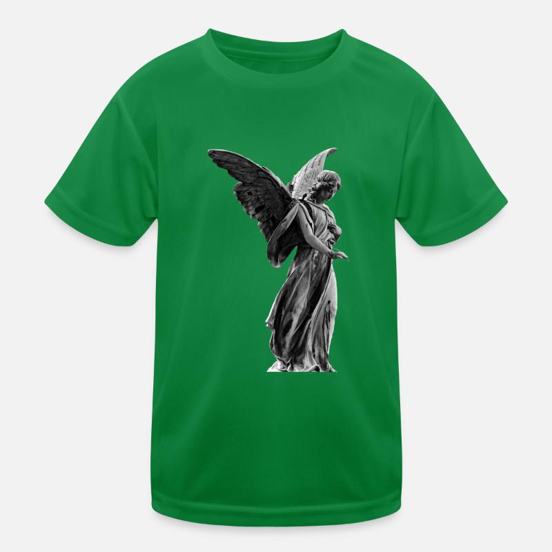 sculpture Ange - Conception, blanc T-shirt sport Enfant