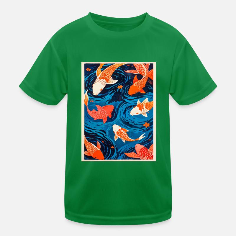 La danse des carpes koï T-shirt sport Enfant