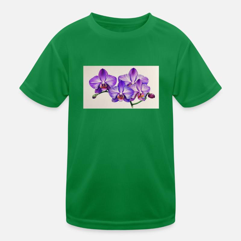 Flieder Orkedea Kinder Funktions-T-Shirt