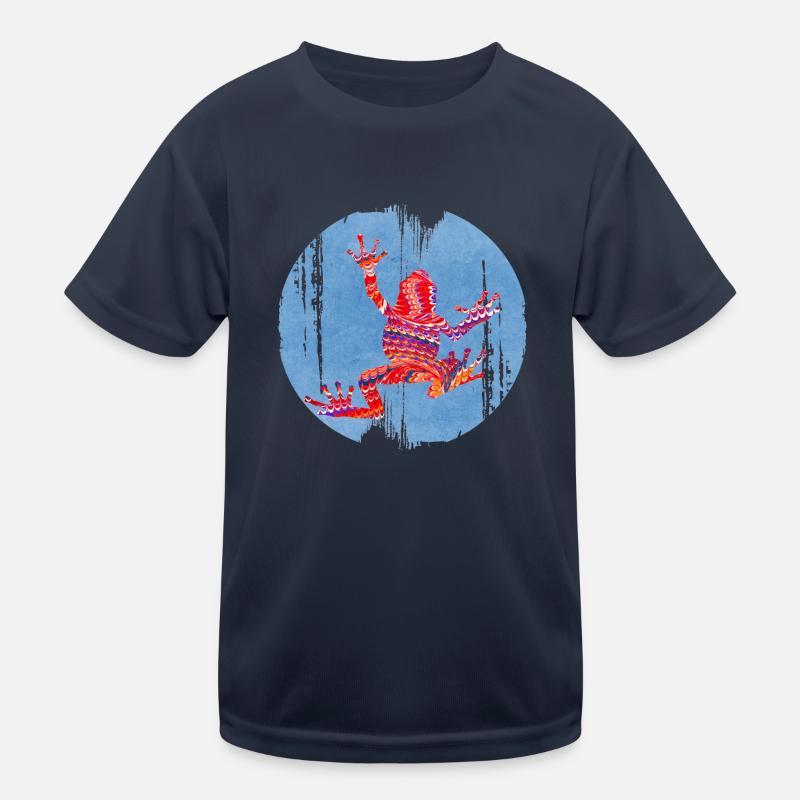 frosch 110 a Kinder Funktions-T-Shirt