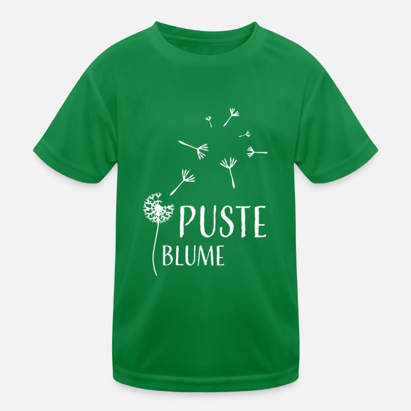Pissenlit blanc T-shirt sport Enfant