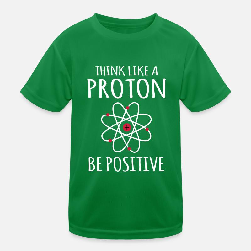 Positif penser Proton Atom Physik Physics Prots T-shirt sport Enfant