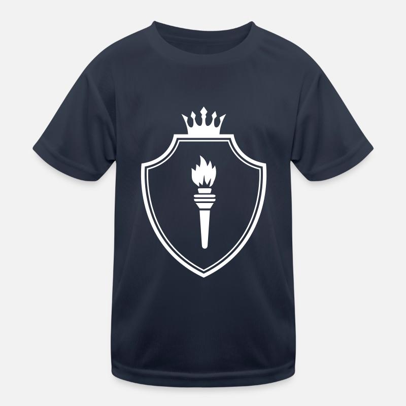 Flame Crest Kids Functional T-Shirt