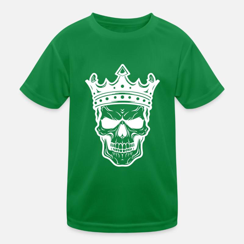 Crâne de roi T-shirt sport Enfant