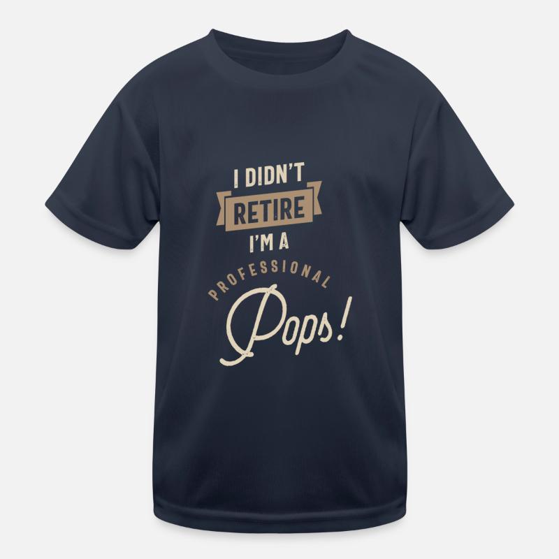 Ich bin ein Profi Pops Kinder Funktions-T-Shirt