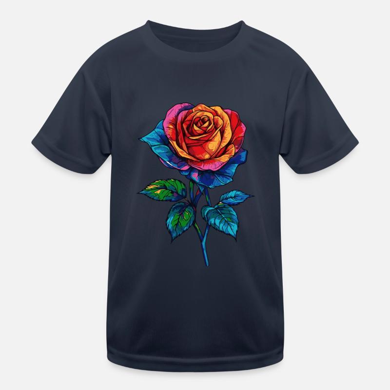 Rosa Maglietta sportiva per bambini