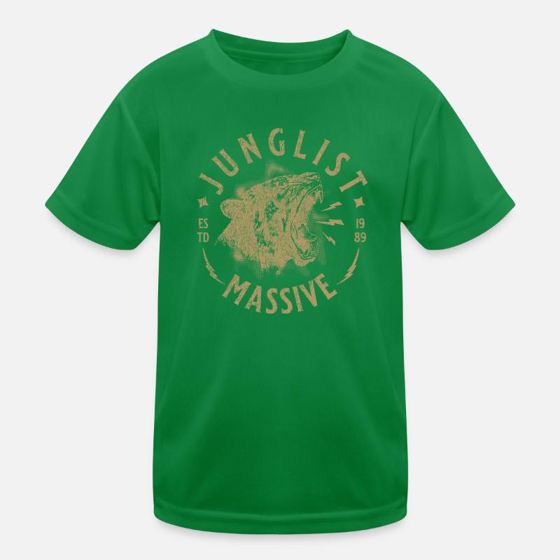 Junglist Massive Kids Functional T-Shirt