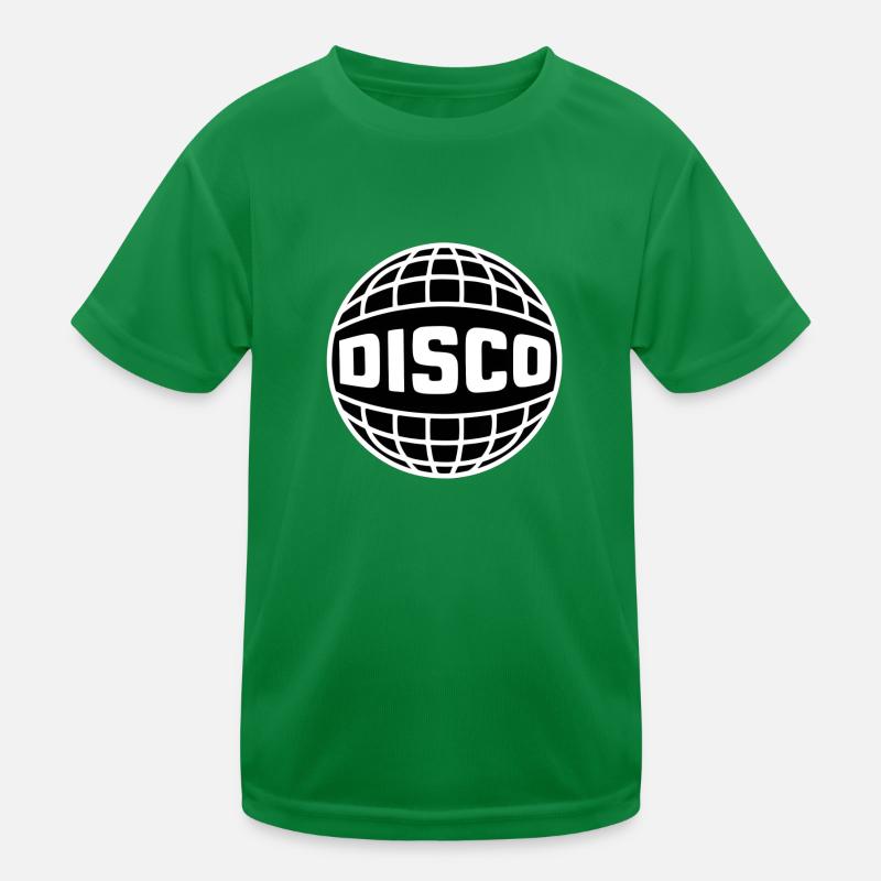 DISCO Kugel Kinder Funktions-T-Shirt