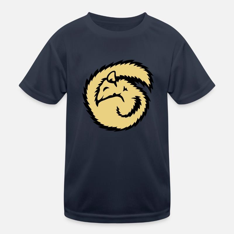 Lieertier schlafen schlafe winterschlaf Kinder Funktions-T-Shirt