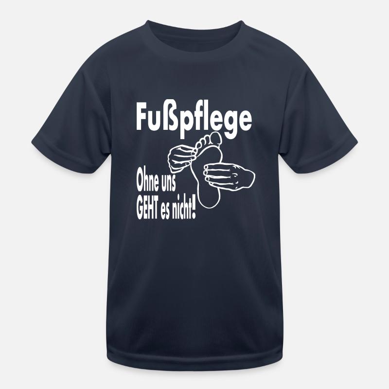 Fußpflege Kinder Funktions-T-Shirt