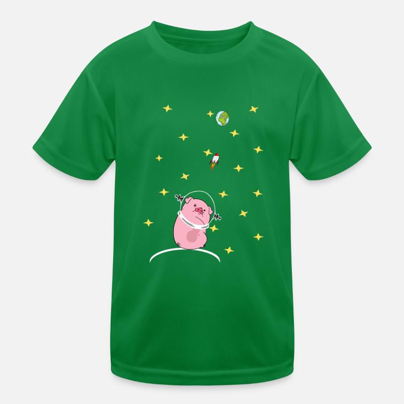 Porc dans l’espace T-shirt sport Enfant