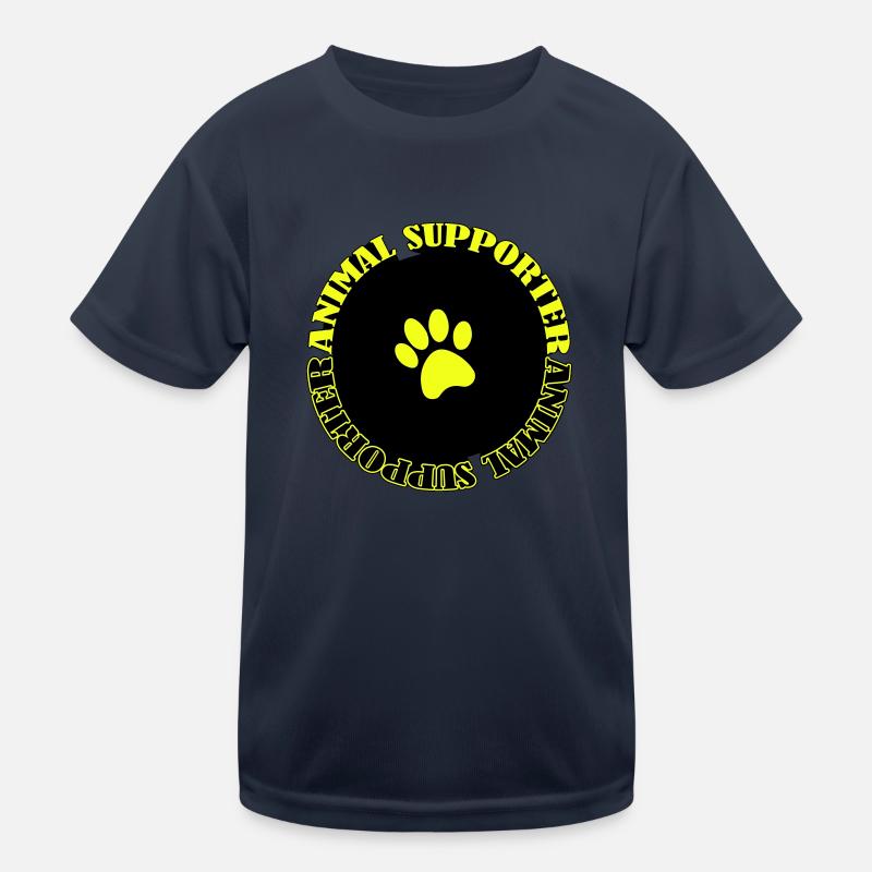 animal supporter Kinder Funktions-T-Shirt