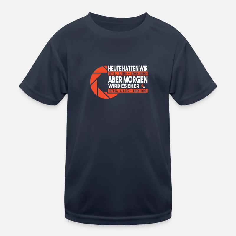Fotograf Kinder Funktions-T-Shirt