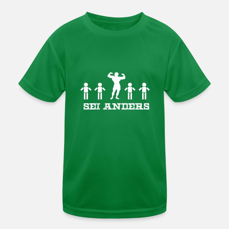 sei anders Kinder Funktions-T-Shirt