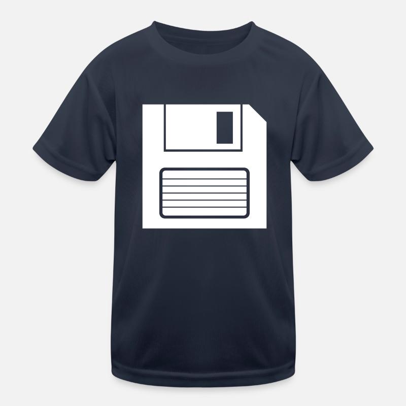 Diskette Speicher Symbol Kinder Funktions-T-Shirt