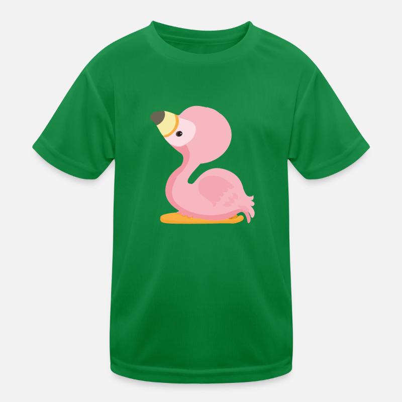Flamant rose T-shirt sport Enfant
