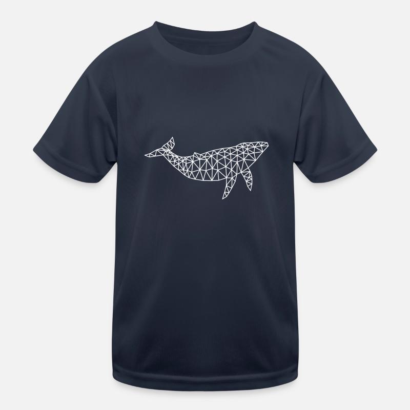polygone de baleine T-shirt sport Enfant