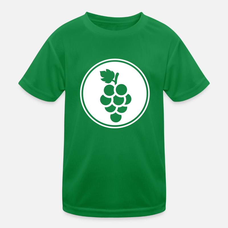 weintrauben Kinder Funktions-T-Shirt