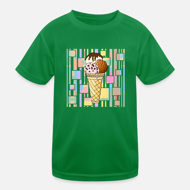 Eis Kinder Funktions-T-Shirt