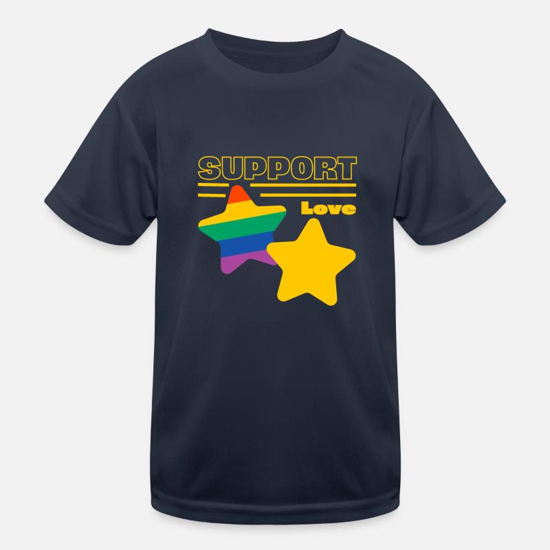 Support love Kids Functional T-Shirt