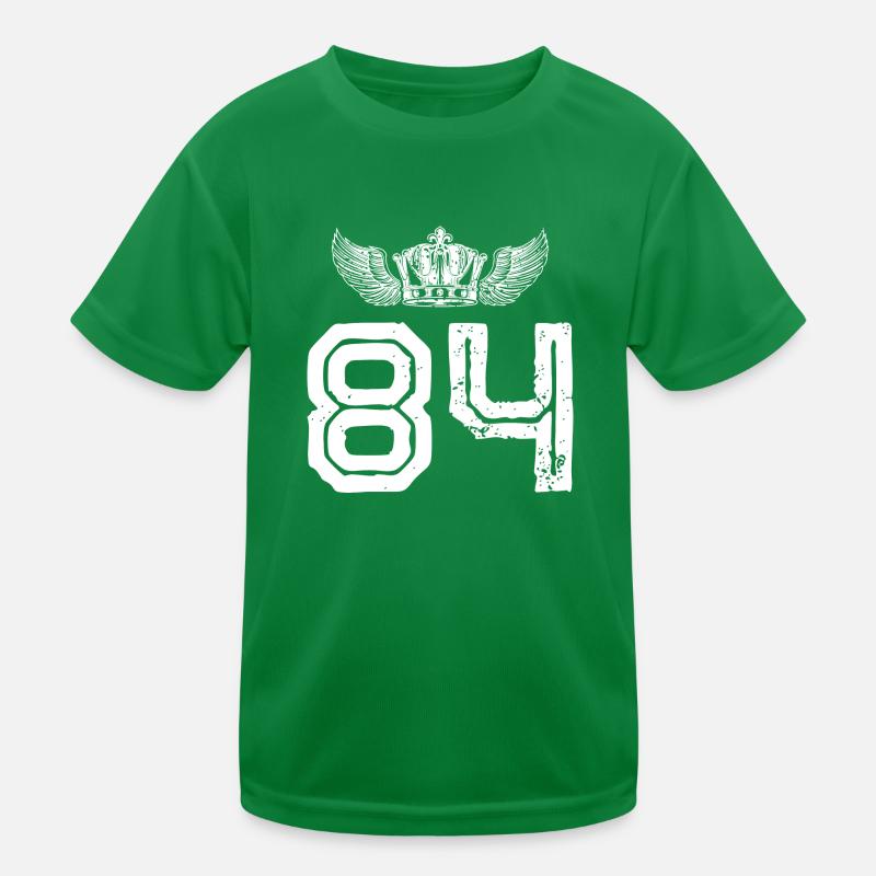 84 Couronne numérique T-shirt sport Enfant