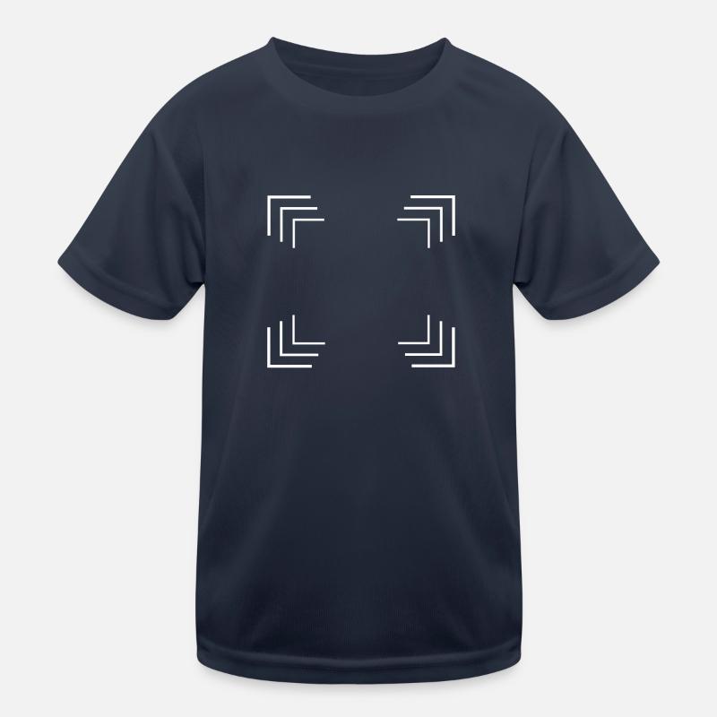 Corners frame in white Kids Functional T-Shirt