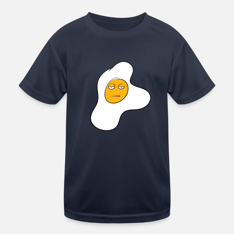Spiegelei Kinder Funktions-T-Shirt