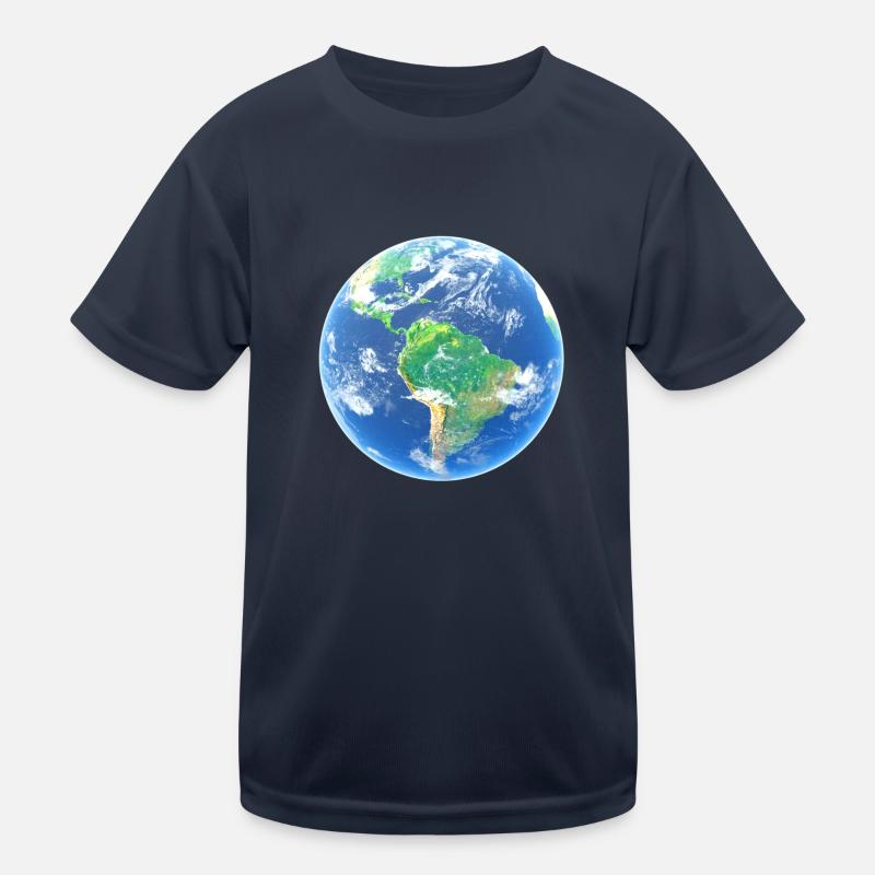 Earth Planet Kids Functional T-Shirt