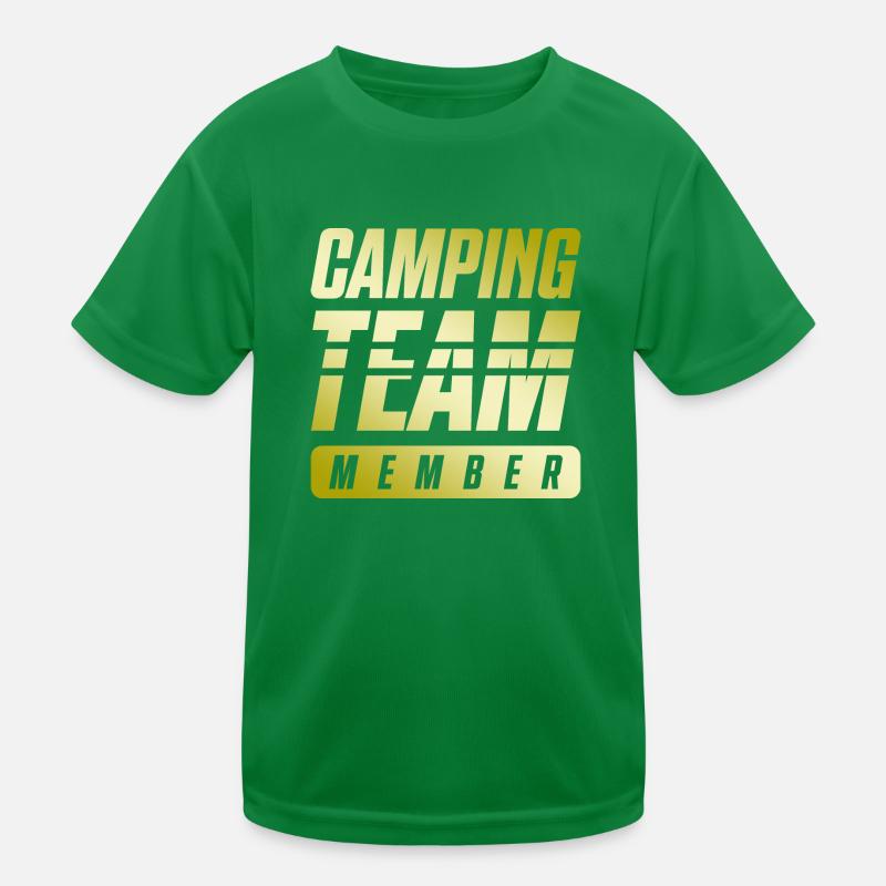 Équipe de camping T-shirt sport Enfant