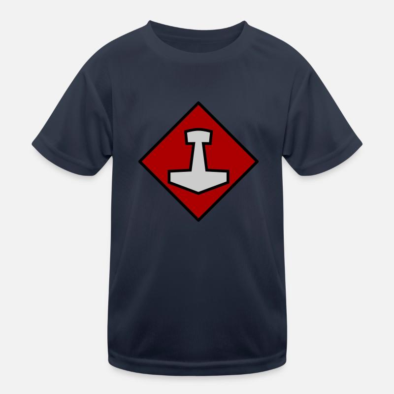 Mjölnir Kinder Funktions-T-Shirt