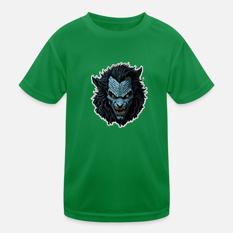 Werwolf Kinder Funktions-T-Shirt