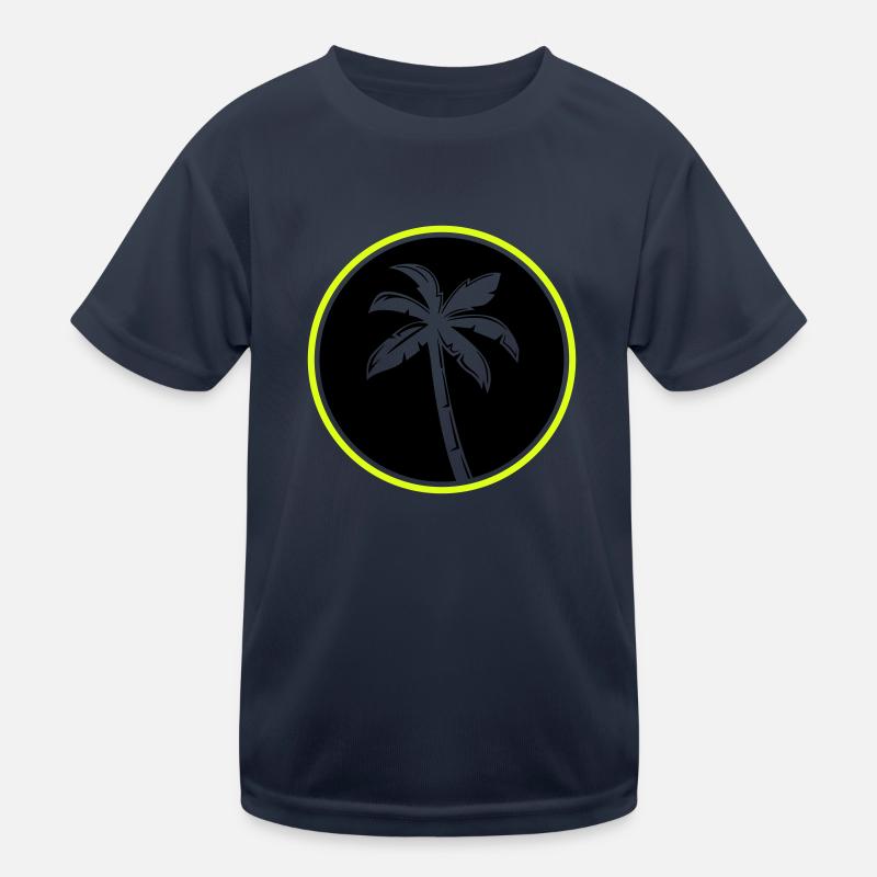 palme Kinder Funktions-T-Shirt