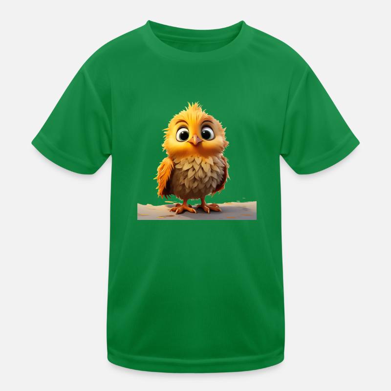 Petit poussin drôle T-shirt sport Enfant