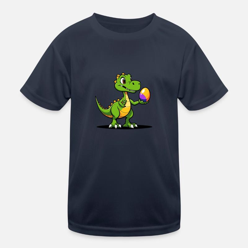 Dinosaur Easter Eggs Easter Kids Functional T-Shirt