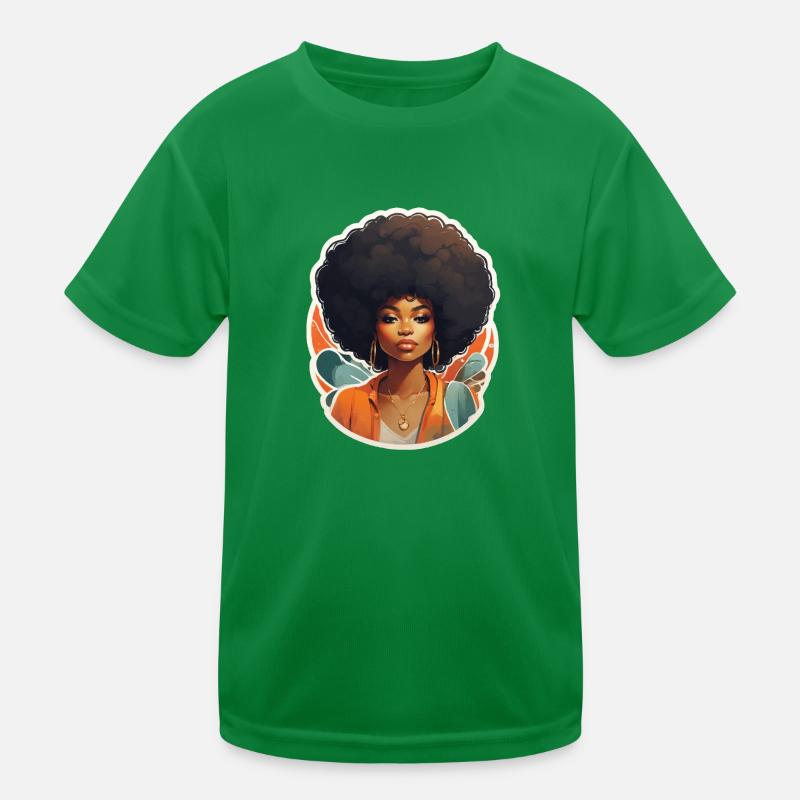 African Kids Functional T-Shirt
