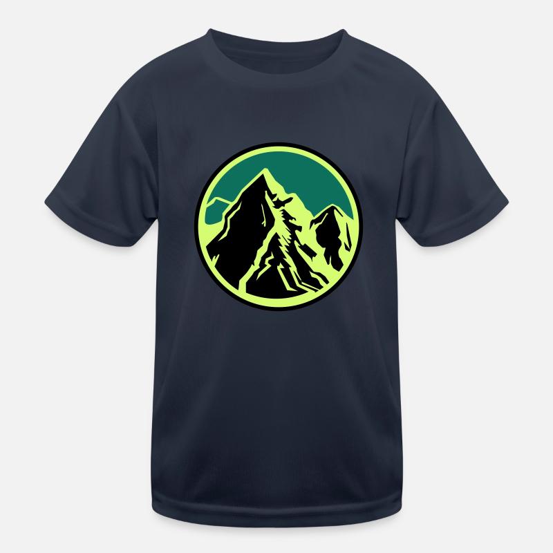 Mountains Mountains Kids Functional T-Shirt