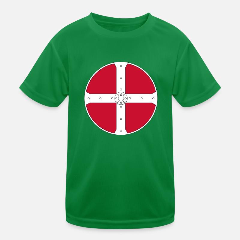Wikinger Kinder Funktions-T-Shirt