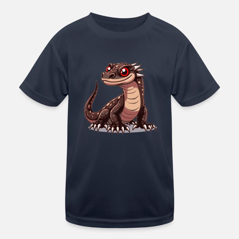 Monitor Lizard Kids Functional T-Shirt