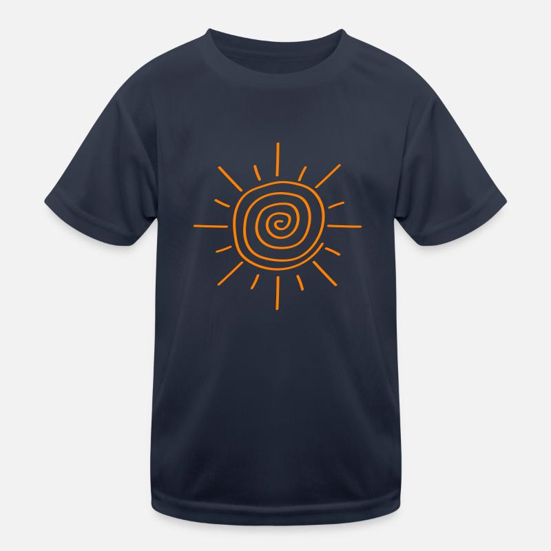 Sun icon Kids Functional T-Shirt