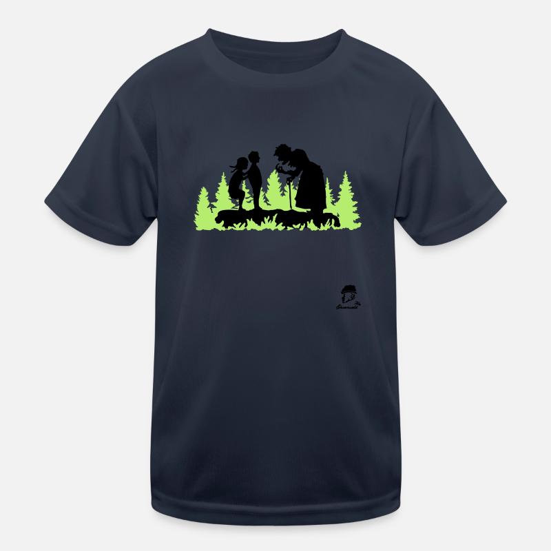 Hansel et Gretel dans la forêt des sorcières T-shirt sport Enfant