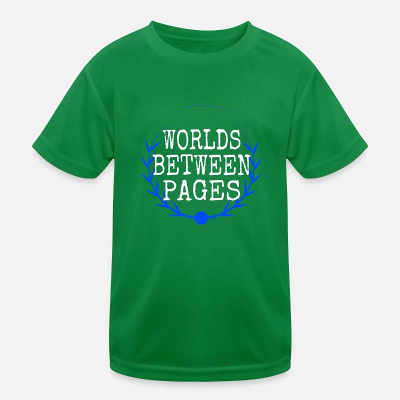 statement humor cool avid readers escapism Kinder Funktions-T-Shirt