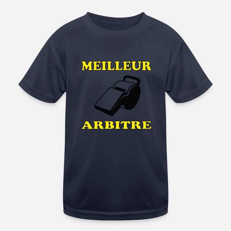 Bester Schiedsrichter Kinder Funktions-T-Shirt