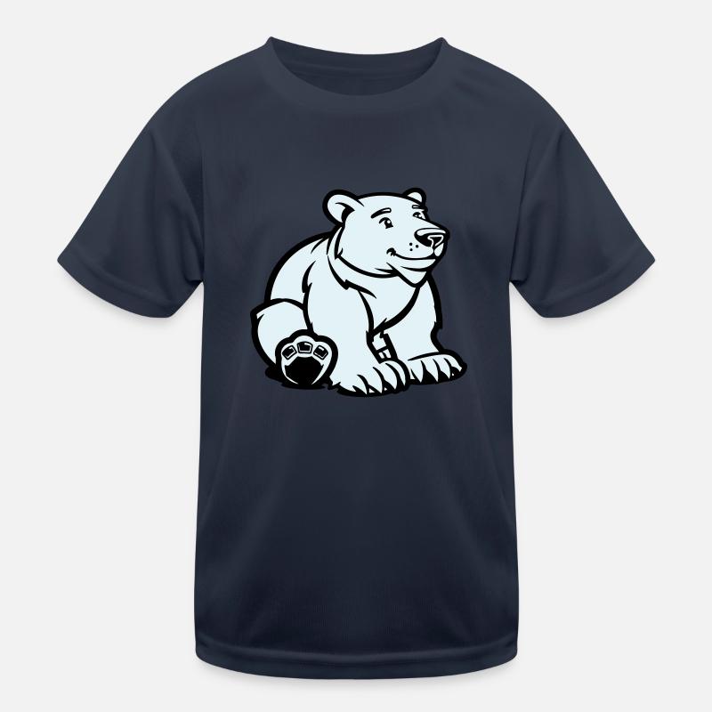 eisbär tier Kinder Funktions-T-Shirt