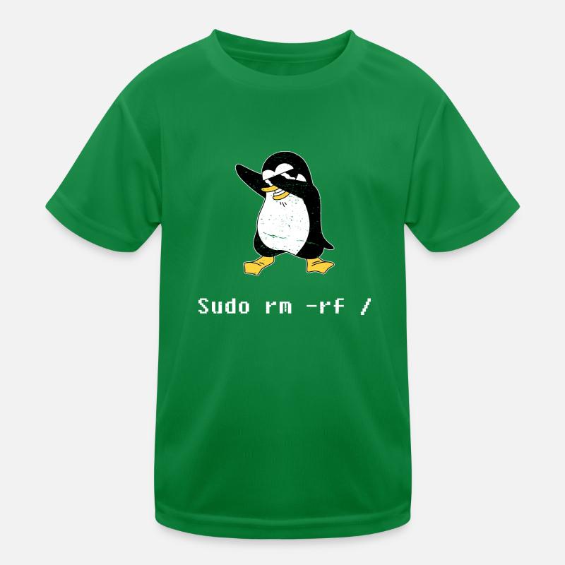 Sudo rm RF Admin Sysadmin Java Linux Geschenk Kinder Funktions-T-Shirt