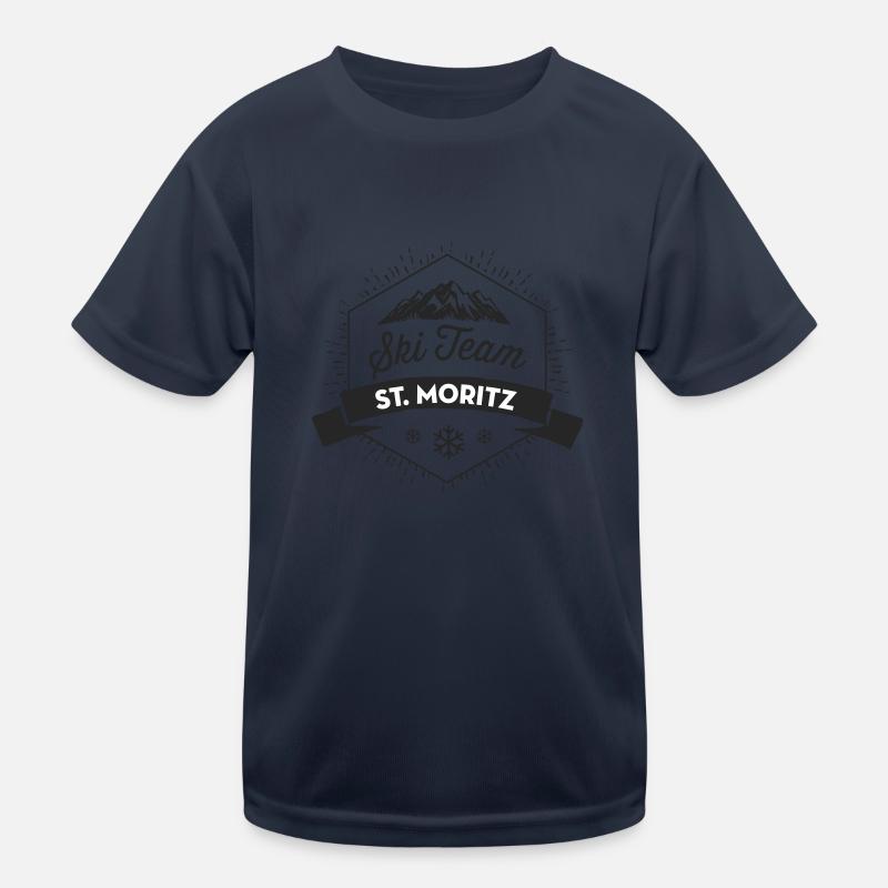Équipe de ski St. Moritz T-shirt sport Enfant